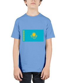 Kazakhstan 1032# - world flags - Youth Tee Unisex