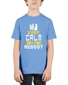 Keep Calm and reboot 27# - computer - Youth Tee Unisex