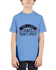Kind Caring Nurse Smart Strong Style Style 1032# - nurse - Youth Tee Unisex