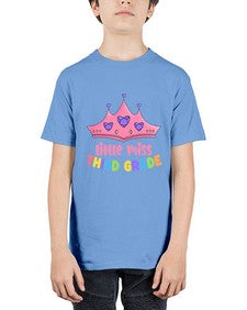 Little Miss third Grade 489# - third grade - Youth Tee Unisex