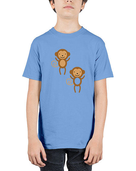Little_monkeys_MF_5814 - monkey - Youth Tee Unisex