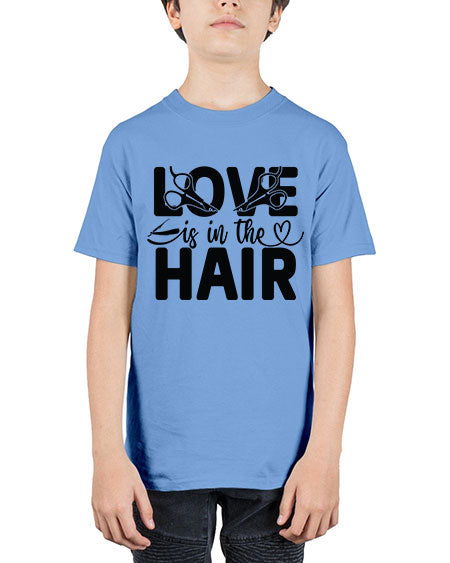 Love Is In The Hair 1071# - hairdresser - Youth Tee Unisex