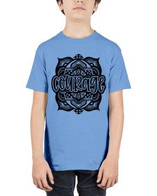 Mandala Courage 759# - mandala - Youth Tee Unisex