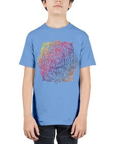 Mandala Courage Rainbow Glitter 758# - mandala - Youth Tee Unisex
