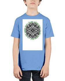 Mandala Garden Round 910# - mandala - Youth Tee Unisex