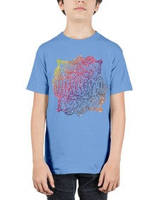 Mandala Wisdom Rainbow Glitter 764# - mandala - Youth Tee Unisex
