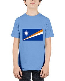 Marshall Islands 1242# - world flags - Youth Tee Unisex