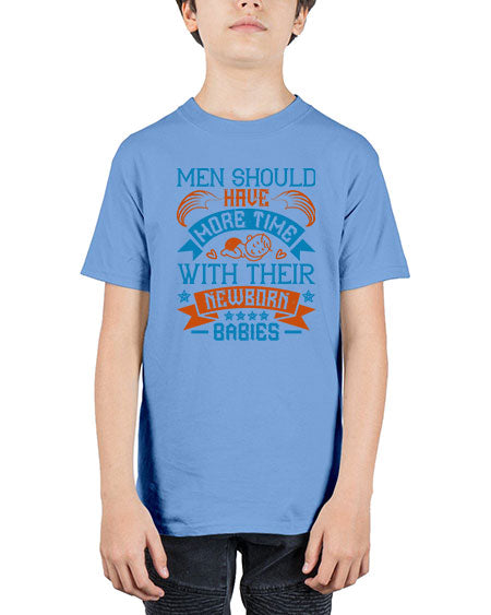 Men should have more time with their newborn babies Style 397# - baby - Youth Tee Unisex