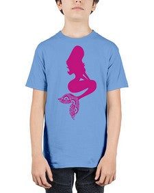 MermaidMandalaUpdated 933# - mandala - Youth Tee Unisex