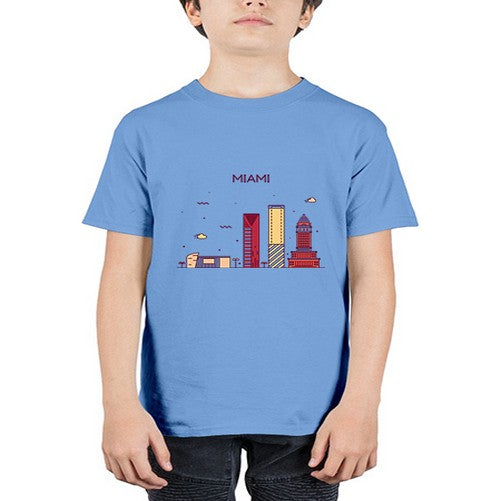 Miami 1285# - cities - Youth Tee Unisex