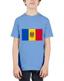 Moldova 1332# - world flags - Youth Tee Unisex
