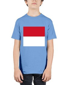Monaco 1333# - world flags - Youth Tee Unisex