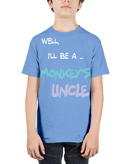 Monkey Uncle 18# - monkey - Youth Tee Unisex