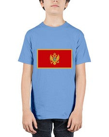 Montenegro 1344# - world flags - Youth Tee Unisex