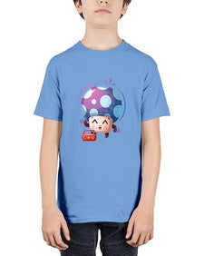 Mushroom 192# - cartoon food - Youth Tee Unisex