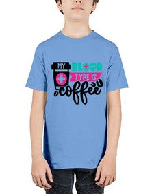 My Blood Type Is Coffee Style Style 1100# - nurse - Youth Tee Unisex