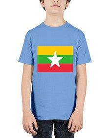 Myanmar 1398# - world flags - Youth Tee Unisex