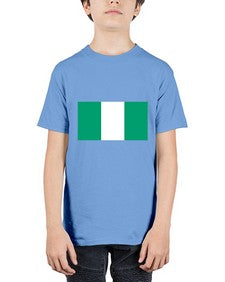 Nigeria 1493# - world flags - Youth Tee Unisex