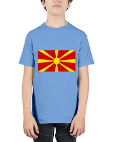 North Macedonia 1512# - world flags - Youth Tee Unisex