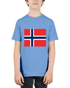 Norway 1513# - world flags - Youth Tee Unisex