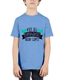 Not All Superheroes Wear Capes Style Style 1137# - nurse - Youth Tee Unisex
