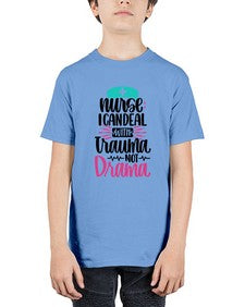 Nurse I Can Deal With Trauma Style Style 1159# - nurse - Youth Tee Unisex