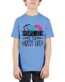 Nurse Life Is The Best Life Style Style 1170# - nurse - Youth Tee Unisex
