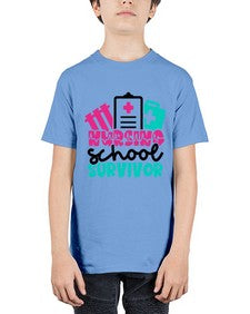 Nursing School Survivor Style Style 1278# - nurse - Youth Tee Unisex