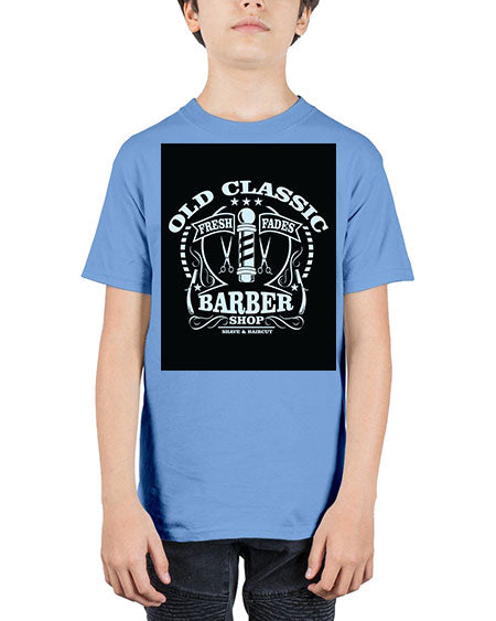 Old Classic Barber1284# - barber - Youth Tee Unisex