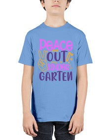 Peace out kinder garten 634# - prek headstart - Youth Tee Unisex