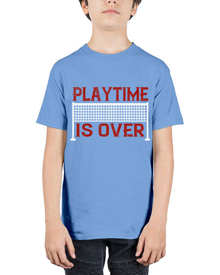 Playtime is over 1932# - badminton - Youth Tee Unisex