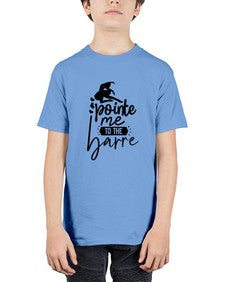 Pointe me to the barre 174# - ballet - Youth Tee Unisex