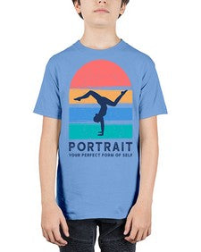 Portrait Your Perfect Form of Self 492# - yoga - Youth Tee Unisex
