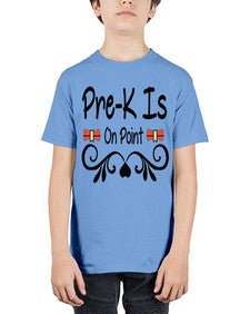 Pre K Is On Point 654# - prek headstart - Youth Tee Unisex