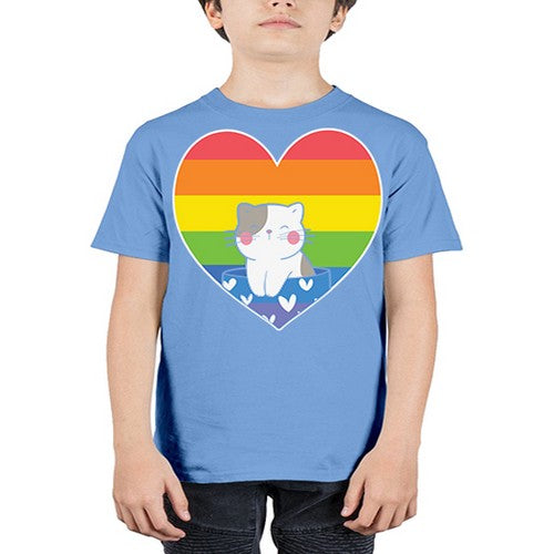 Pride Cat LGBT Kawaii Cats Anime 276# - anime - Youth Tee Unisex