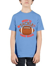 Ready to tackle third Grade 747# - third grade - Youth Tee Unisex