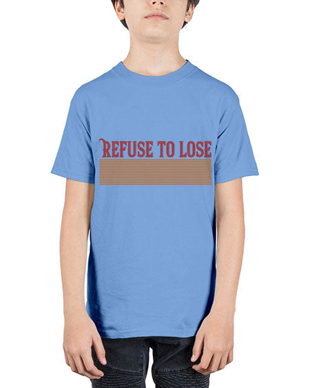 Refuse to lose 1902# - badminton - Youth Tee Unisex