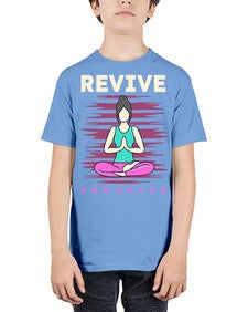 Revive and Relax 500# - yoga - Youth Tee Unisex