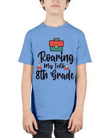 Roaring My Into eighth Grade 757# - eighth grade - Youth Tee Unisex