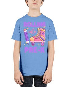Rolling into PreK 788# - prek headstart - Youth Tee Unisex