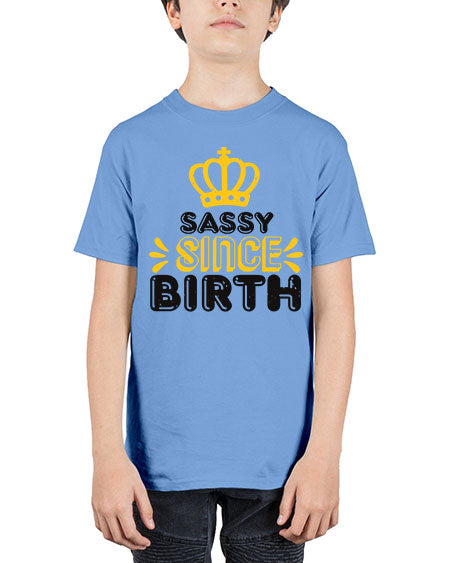 Saddy since birth Style 198# - baby shower - Youth Tee Unisex