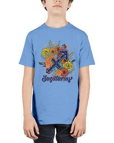 Sagittarius 130# - sagittarius - Youth Tee Unisex