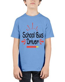 School Bus Driver 793# - graduation - Youth Tee Unisex