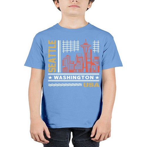 Seattle 1809# - cities - Youth Tee Unisex