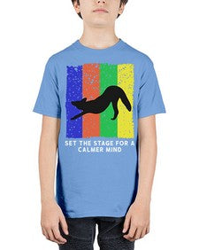 Set the Stage 515# - yoga - Youth Tee Unisex
