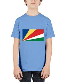 Seychelles 1822# - world flags - Youth Tee Unisex