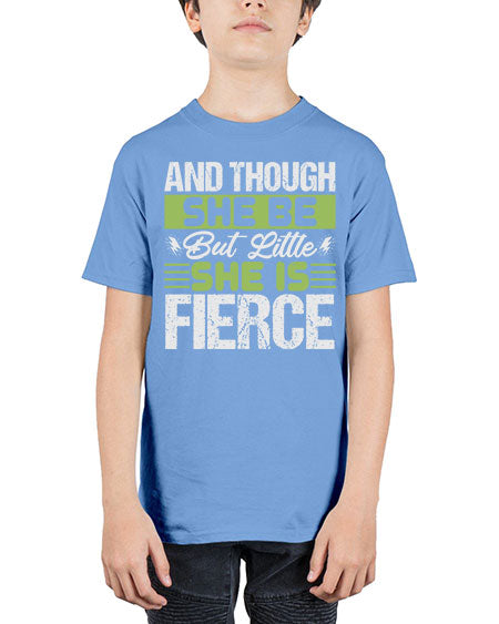 She is little but fierce Style 203# - baby - Youth Tee Unisex
