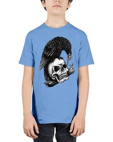 Skull Crow 1052# - graphic - Youth Tee Unisex