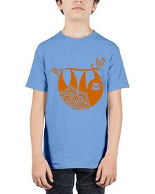 SlothMandala 1076# - mandala - Youth Tee Unisex
