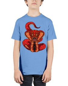 Snake 225# - cartoon animals - Youth Tee Unisex